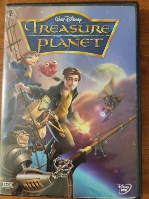 Treasure Planet DVD Movie Disney Animated Widescreen 2002 Treasure Island SciFi - Image 1 of 3