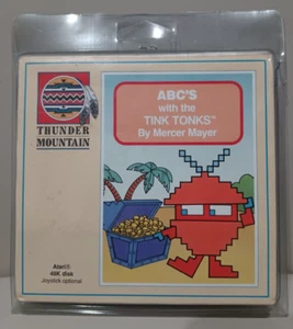 ABC's with the TINK TONKS(Tinks Adventure) Diskette for Atari 400/800/XL/XE; NOS - Picture 1 of 3