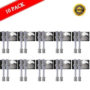 AVIMA Premium SPORTSCHNÜRSENKEL MIT SCHLOSS - elastische Schnürsenkel ohne binden grau - 10er Pack - Bild 1 von 4