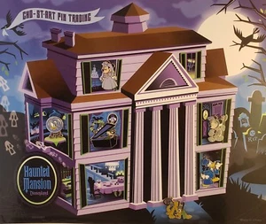 Disney DLR The Haunted Mansion Collection 2009 Mickey, Minnie, Goofy, Juego de 6 prendedores - Imagen 1 de 12