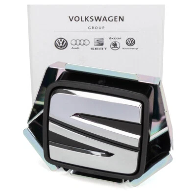 ORIGINAL Seat Heckklappengriff Kofferraum Öffner Emblem LEON 5F 5F0827565D RYP - Bild 1 von 4