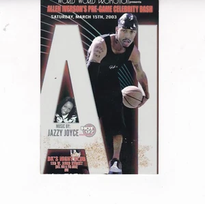 Allen Iverson Wendy Williams 2 caras postal 2003 anuncio de fiesta Jazzy Joyce - Imagen 1 de 2