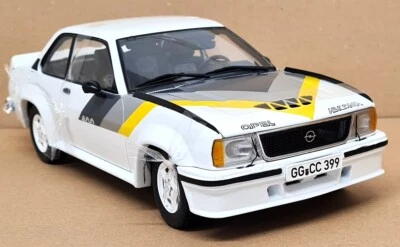 Sunstar 1/18 Opel Ascona 400 Street Car White Diecast Scale Model Car - Image 1 of 4