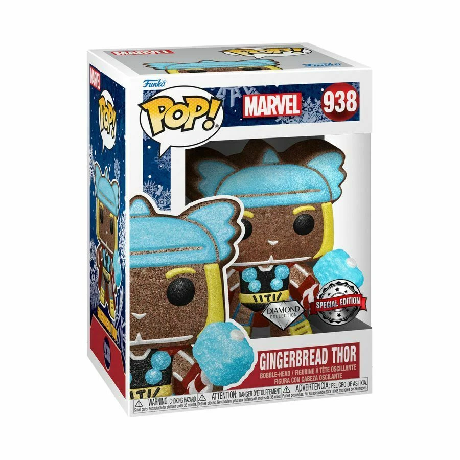 Thor - Thor Gingerbread Diamond Glitter Pop Exclusivo dos EUA! Vinil [RS]-FUN58235... - Imagem 1 de 1