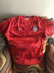 Nike Alex Morgan #13 USA Nationalmannschaft Fußball Trikot Neu mit Etikett Größe L Damen - Bild 1 von 11