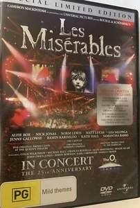 Les Miserables The Musical Event of aLifetime inConcert 25th Anniv DVD,PRIORITYP - Picture 1 of 2