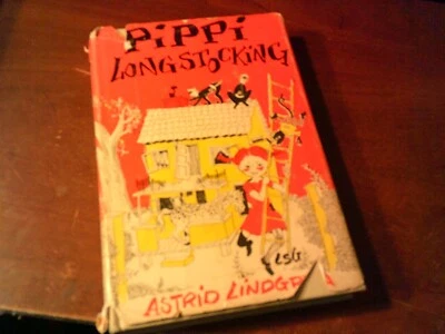 Pippi Longstocking by Astrid Lindgren Viking Press 1950 HB Book 1967 EDITION Foto 1 de 4