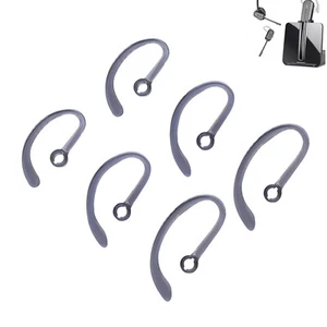 6 un. ganchos/auriculares grises S/M/L Plantronics para SAVI CS540 W740 W745 W440 - Imagen 1 de 3