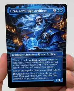 Urza, Lord High Artificer Proxy Card with Custom designed art - Bild 1 von 2