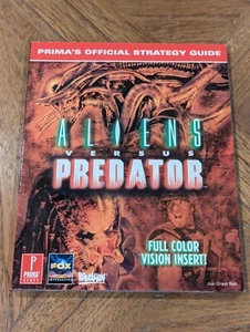aliens vs predator Prima Games Official Strategy Guide 1999 Super Rare! - Picture 1 of 2