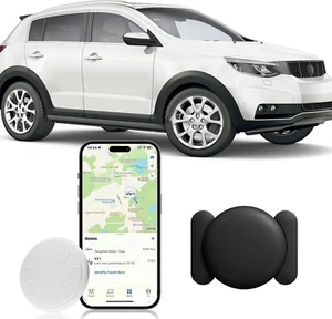 Mini Hidden Tracker for Vehicles with Magnetic Case, Only Tag with Apple Find My - Picture 1 of 7