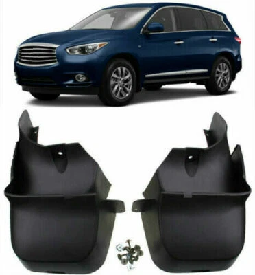 For 2011-2019 Infiniti JX35 QX60 Mud Flap Flaps Splash Guards Mudguards 4pcs - Imagem 1 de 4