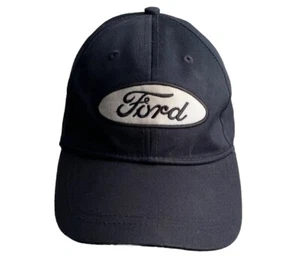 FORD Baseball Cap Strap Back Adjustable Lightweight Navy Blue - Picture 1 of 5