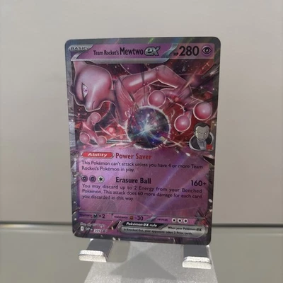 Team Rocket's Mewtwo ex 205 Sv: Scarlet & Violet Promo Cards Holo - Image 1 of 2