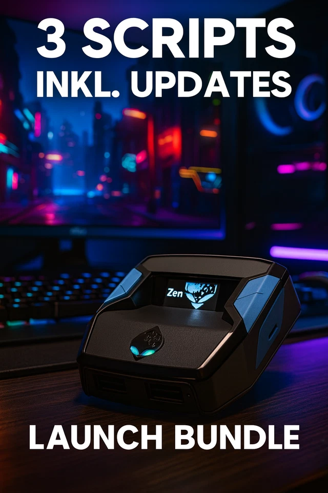 CronusZen 3 Game Scripts a elección | Week Bundle | Bo6/Fortnite/Fc26/2K26 - Imagen 1 de 1