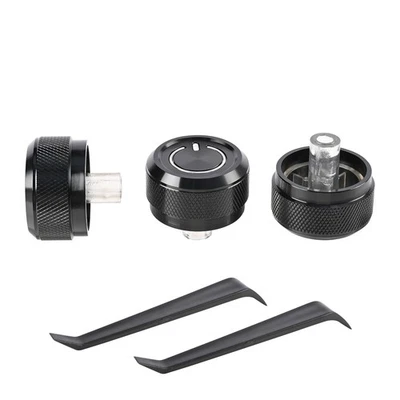 FITS FOR JEEP WRANGLER TJ 1999-2006 A/C Heater Control Knob SET OF 3 05011218AC - Image 1 of 4