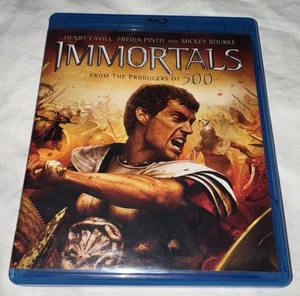 Immortals (Blu-ray, 2012) Tested Henry Cavill Freida Pinto Mickey Rourke - Picture 1 of 5