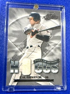 2001 CAL RIPKEN JR. 3B PLAYOFF ^BALL HOGGS^ GAME USED BASEBALL #BH4 190/200 - Picture 1 of 7
