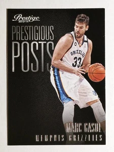 2013-14 Prestige Prestigious Posts #6 Marc Gasol - Picture 1 of 2
