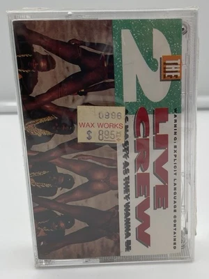 2 Live Crew As Nasty As They Want To Be Audio Cassette NEW SEALED Rap Music INFO Foto 1 de 4
