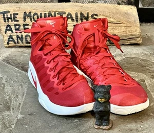 Nike Hyperdunk 2016 Zoom RARE Team Red Basketball Shoes, Womens Size 8.5 - Picture 1 of 17