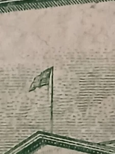 1950 C $10 DOLLAR BILL C 10531050 A ERROR UPSIDE DOWN FLAG OFF CENTER PRINT - Picture 1 of 20