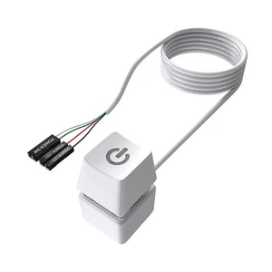 Interrupteur de bureau ordinateur lumière LED carte mère démarrage externe Power2387 - Photo 1/21