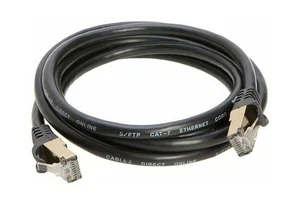 Cable de conexión Ethernet blindado Cat7 SSTP red Internet RJ45 24AWG - Imagen 1 de 3
