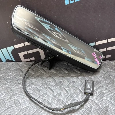 OEM 2015-2021 SUBARU WRX STI Rear View Mirror W/ Auto Dimming Compass Homelink - Image 1 of 4