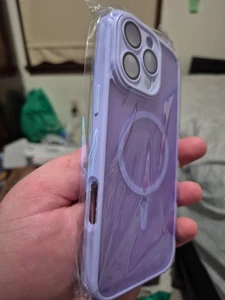 Funda Magsafe para iPhone 16 Promax púrpura - Imagen 1 de 4