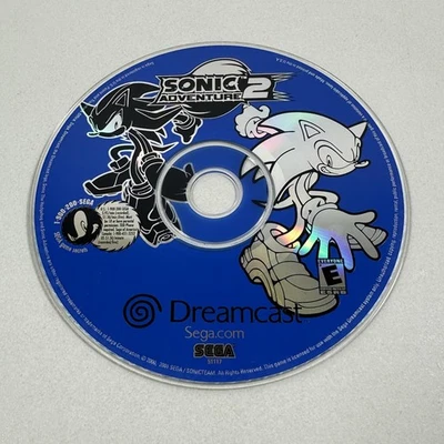 Sonic Adventure 2 Sega Dreamcast Video Game Disc Only 2001 Action Platformer - Image 1 of 4
