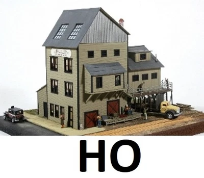 HO - Stepp Brothers Ladder Mfg. "Laser Cut wood BUILDING KIT", JLI-601 - Image 1 of 4