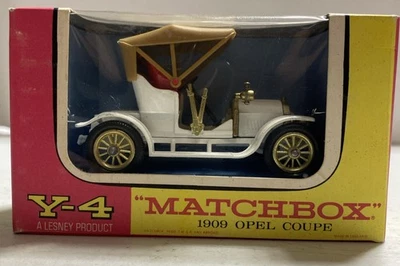 Matchbox Lesney Models Of Yesteryear Y-4 1909 Opel Coupe White - Image 1 of 4