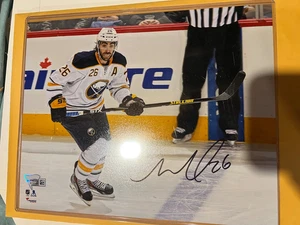 Matt Moulson Autographed Buffalo Sabres 8x10 Photo Fanatics - Picture 1 of 1