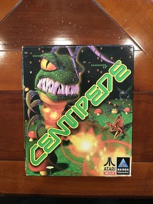 Vintage 90’s Centipede PC CD-ROM Big Box Game SEALED Atari Hasbro WIN 95/98 - Image 1 of 4