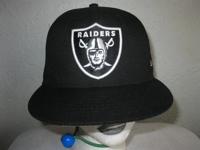 Oakland Raiders Gorra Ajustada 73/8 New Era 59Fifty Las Vegas NFL Oficial Foto 1 de 4