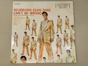 50,000,000 Elvis Fans Can't Be Wrong 1978 Canadian Gold Vinyl Collectors Edition - Imagen 1 de 11
