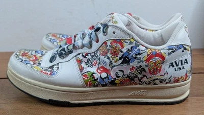 AVIA Cantilever Women's Leather Shoes With Asian Characters - Size 9.5 S1 - Image 1 of 4