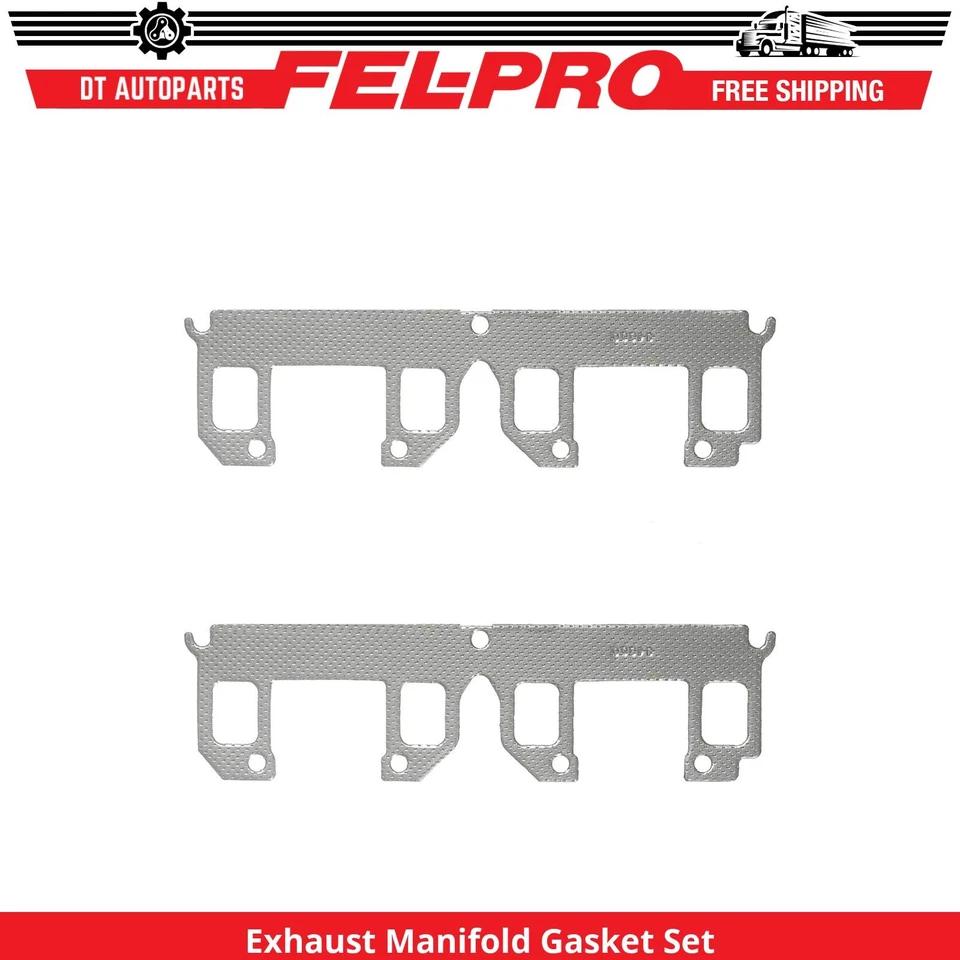 Juego de juntas de colector de escape Fel-Pro 1989 1990 para Cadillac Fleetwood 1988-1992 Foto 1 de 1