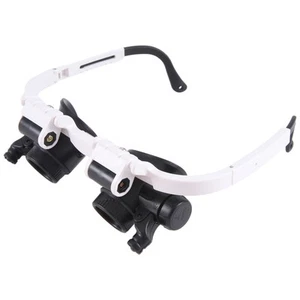 2X(9892H-1 Gafas Lupa Diadema Multifuncional Lupa con Luz y 8X 14591 - Imagen 1 de 7