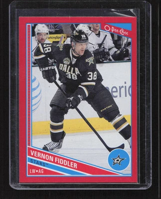 Vernon Fiddler 2013-14 O-Pee-Chee #91 Dallas Stars Red Wrapper Redemption - Image 1 of 2