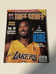 2000 KOBE BRYANT TUFF STUFF Magazine Cover #1 Guide to Sportscards La Lakers - Picture 1 of 3