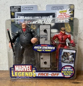 Marvel Legends Face-Off Kingpin Vs Daredevil Figures Toy Biz 2006 Comic NEW NIB - Picture 1 of 5