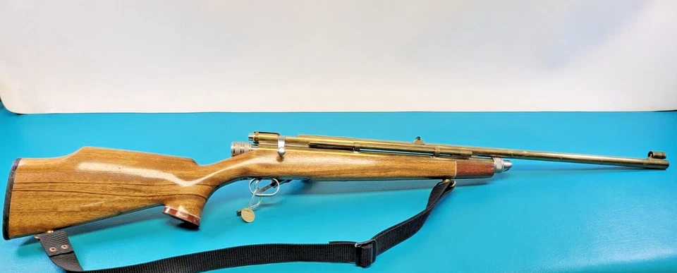 Rare Philippines Pampanga Valesquez Model Brass Beauty Air Rifle .25 + Prov 703 - Image 1 of 4