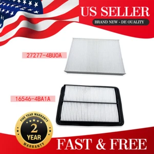 For Combo Cabin/Engine Air Filter 2014-2019 Nissan Rogue and Nissan Rogue Sport - Picture 1 of 9