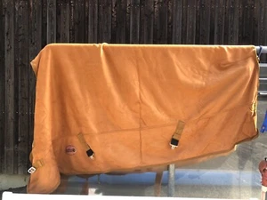 Flauschdecke in Lederoptik von Kieffer 155 cm - Bild 1 von 4
