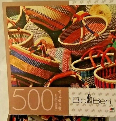 Cestas Big Ben 500 Piezas Puzzle 18"x24" Usado Foto 1 de 3