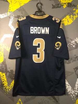 Camiseta de fútbol americano de la NFL Bobby Brown de los Rams de Los Ángeles Camiseta Nike para hombre M ig93 Foto 1 de 4