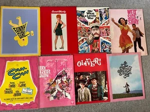 vintage film brochures, 1950s/60s musicals x8, West side story, My Fair Lady etc - Bild 1 von 19