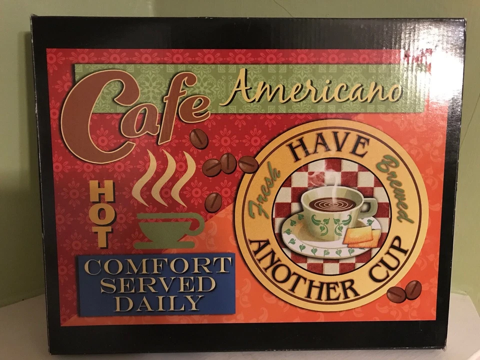 Cafe Americano Glass Multicolor Neo-Classical Collection 12" X 10" Glass Platter - Image 1 of 4